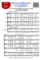 Pater Meus for mixed chorus a cappella (with piano for rehearsal)