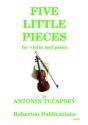 Five Little Pieces for violin and piano