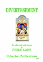 Divertissement for clarinet and piano