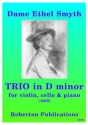 Trio in D Minor for violin, cello and piano parts