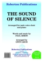 The Sound of Silence for male chorus and piano score