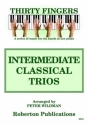Intermediate classical Trios for piano 6 hands score