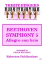 Symphony no.5 - Allegro con brio (first Movement) for piano 6 hands score