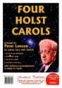 Lawson Peter Four Holst Carols Choir - Mixed voices (SATB)