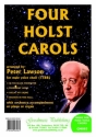 Lawson Peter Four Holst Carols Choir - Male voices