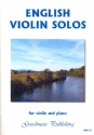 English Violin Solos for violin and piano