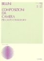 Composizioni da Camera per canto e pianoforte