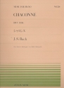 Chaconne d-Moll BWV 1004 fr Violine fr Klavier
