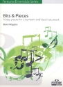 Bits & Pieces for 2 trumpets and bass instrument score and parts