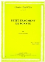 Petit fragment de sonate op.149,2 pour violon et piano