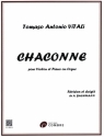 Chaconne pour violin et piano (orgue)