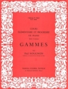 ROUGNON Paul Gammes piano Partition