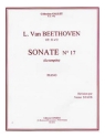 BEETHOVEN Ludwig van Sonate n17 Op.31 n2 La Tempte piano Partition