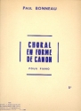 Choral en forme de canon pour piano