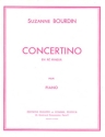 BOURDIN Suzanne Concertino en r mineur piano Partition