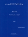 Sonate ut dise mineur op.27 no.2 pour piano