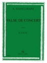 HASSELMANS Alphonse Valse de concert harpe Partition