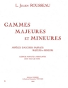 ROUSSEAU L. J. Gammes majeures et mineures piano Partition