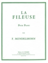 MENDELSSOHN Flix La Fileuse piano Partition