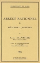 EXCOFFIER Lucien Abrg rationnel de mcanisme quotidien piano Partition