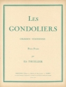 THUILLIER Ed. Les Gondoliers piano Partition