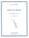 CALMEL Roger Nocturne saxophone et piano Partition