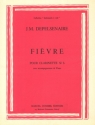 DEPELSENAIRE Jean-Marie Fivre clarinette et piano Partition