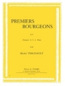 VERGNAULT Michel Premiers bourgeons clarinette et piano Partition