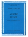 CECCONI Monique Aubade - Danse 3 saxophones altos Partition