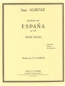 ALBENIZ Isaac Espana Op.165 Prlude piano Partition