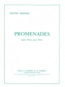 BERNARD O. Promenades (4 pices) piano Partition