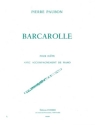Barcarolle pour flte et piano