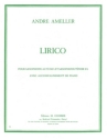 AMELLER Andr Lirico saxophone alto ou tnor et piano Partition