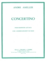 Concertino pour saxophone alto op.125 pour saxophone alto et piano