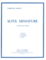 MANEN Christian Suite miniature (4 pices) piano Partition