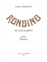 RIBAULT Andr Rondino en sol maj. piano Partition