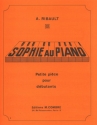 RIBAULT Andr Sophie au piano piano Partition