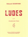 SCIORTINO Edouard Ludes (3 tudes) Op.12 piano Partition