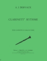 DERVAUX Andr-Jean Clarinett'rythme clarinette et piano Partition