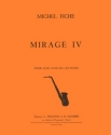 FICHE Michel Mirage 4 saxophone et piano Partition