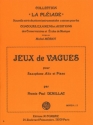 DEMILLAC Francis-Paul Jeux de vagues saxophone et piano Partition
