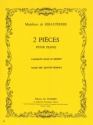 RIBAUPIERRE Madeleine de Pices (2) Caravane dans le dsert - Valse des 4 bmols piano Partition