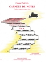 PASCAL Claude Carnets de notes Vol.6 piano Partition