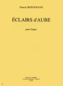 BESINGRAND Franck Eclairs d'aube orgue Partition