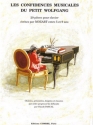 MOZART Wolfgang Amadeus Confidences musicales du petit Wolfgang piano Partition