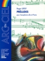 LERSY Roger Prludes saxophone alto et piano Partition