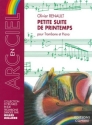 RENAULT Olivier Petite suite de printemps trombone et piano Partition