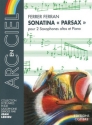 Sonatina Parsax pour 2 saxophones altos et piano parties