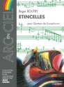 BOUTRY Roger Etincelles 4 saxophones Partition