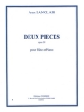 2 pices op.39 pour flute et piano